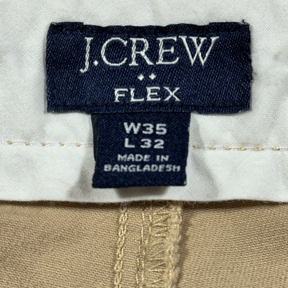 Men’s J.Crew Flex Khakis Size 35x32 - Picture 6 of 8